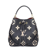 Louis Vuitton NeoNoe MM Monogram Empriente Giant Bicolour Front with Strap
