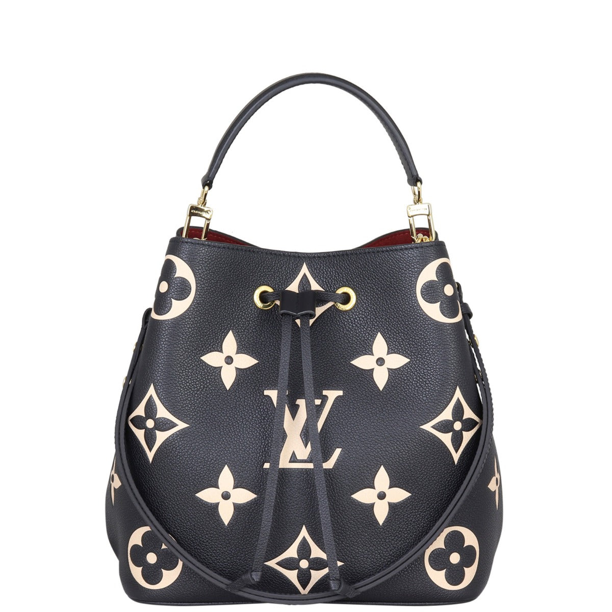 Louis Vuitton NeoNoe MM Monogram Empriente Giant Bicolour Front with Strap