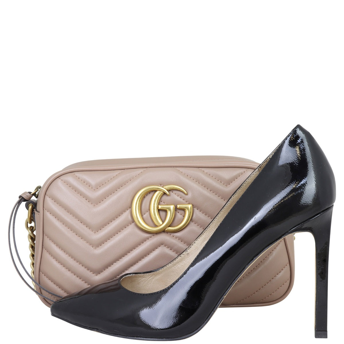 Gucci GG Marmont Small Camera Bag Shoe