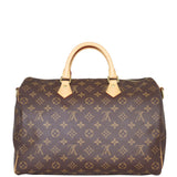 Louis Vuitton Speedy 35 Bandouliere Monogram Back