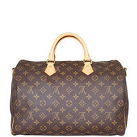 Louis Vuitton Speedy 35 Bandouliere Monogram Back