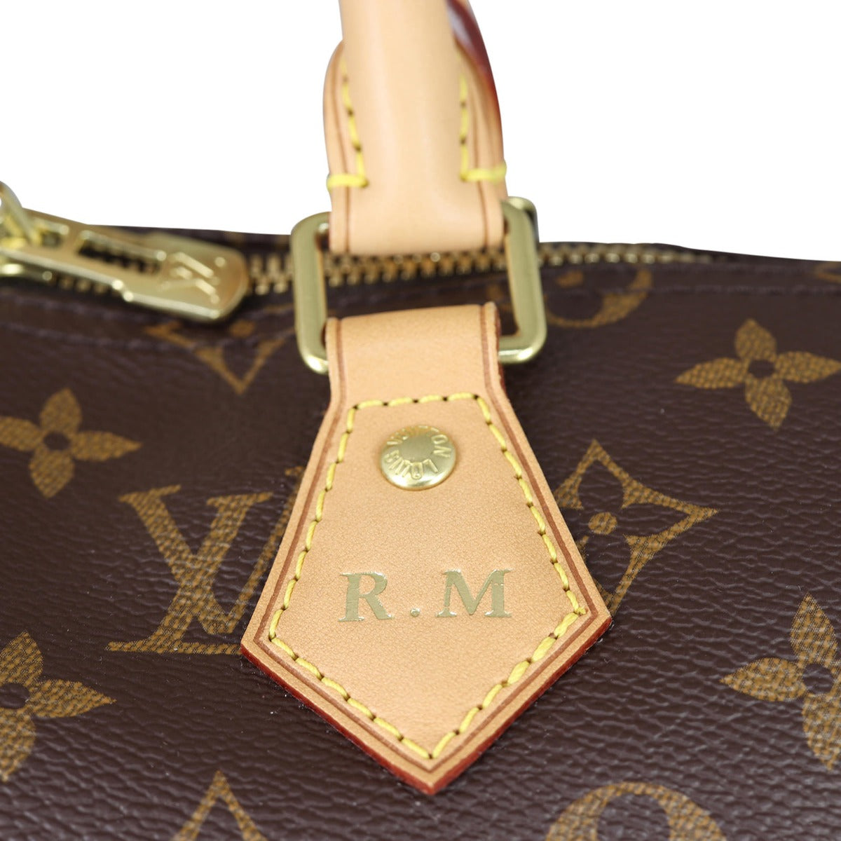 Louis Vuitton Speedy 35 Bandouliere Monogram Hotstamp