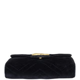 Gucci GG Marmont Matelasse Velvet Chain Wallet Base