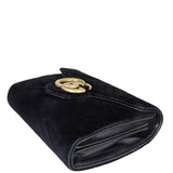 Gucci GG Marmont Matelasse Velvet Chain Wallet Corner Distance