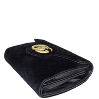 Gucci GG Marmont Matelasse Velvet Chain Wallet Corner Distance
