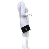 Gucci GG Marmont Matelasse Velvet Chain Wallet Mannequin