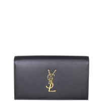 Saint Laurent Monogram Kate Clutch Front