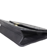 Chanel CC Vintage Flap Bag Corner Closeup