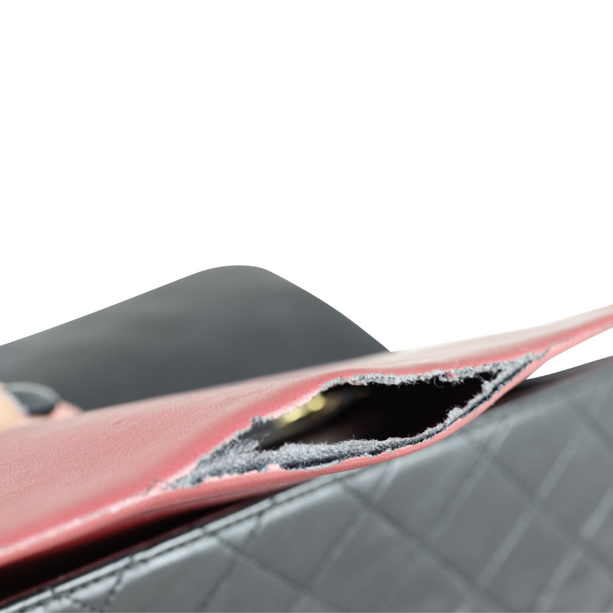 Chanel CC Vintage Flap Bag Wear