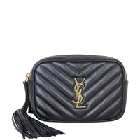 Saint Laurent Lou Belt Bag Front with Strap