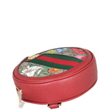 Gucci Flora GG Supreme Ophidia Round Backpack Mini Corner Distance