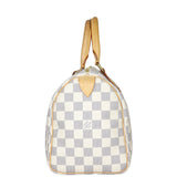 Louis Vuitton Speedy 25 Damier Azur Side