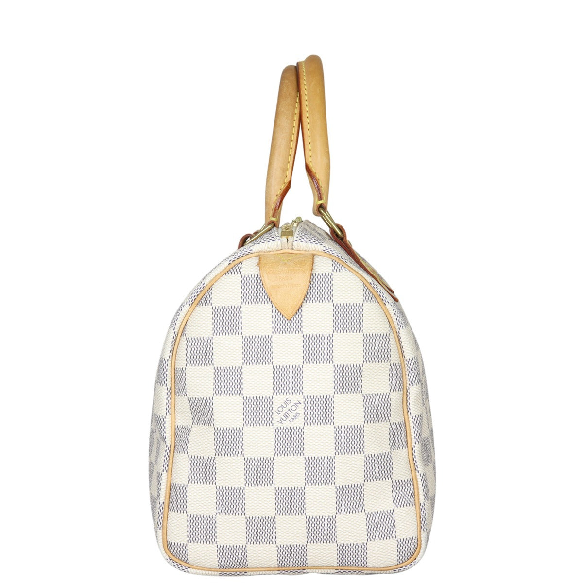 Louis Vuitton Speedy 25 Damier Azur Side