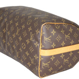 Louis Vuitton Speedy 30 Bandouliere Monogram Corner Closeup