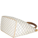 Louis Vuitton Saleya MM Damier Azur Corner Distance