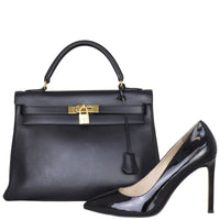 Hermes Kelly 32 Retourne Shoe