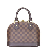 Louis Vuitton Alma BB Damier Ebene Back