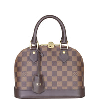 Louis Vuitton Alma BB Damier Ebene Front