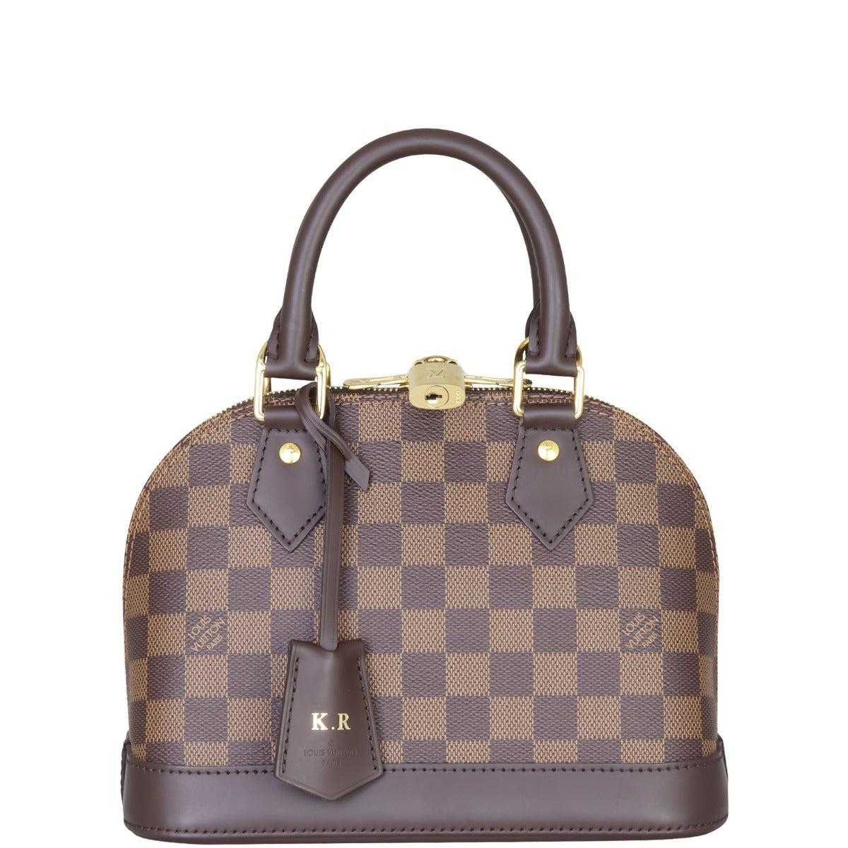 Louis Vuitton Alma BB Damier Ebene Front