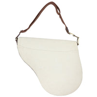Dior Vintage Baudrier Saddle Bag Back