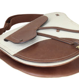 Dior Vintage Baudrier Saddle Bag Corner Closeup