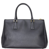 Prada Saffiano Lux Galleria Double Zip Tote Medium Back