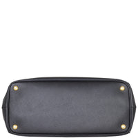 Prada Saffiano Lux Galleria Double Zip Tote Medium Base