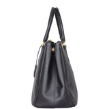 Prada Saffiano Lux Galleria Double Zip Tote Medium Side