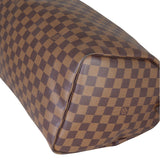 Louis Vuitton Speedy 35 Damier Ebene Corenr Closeup