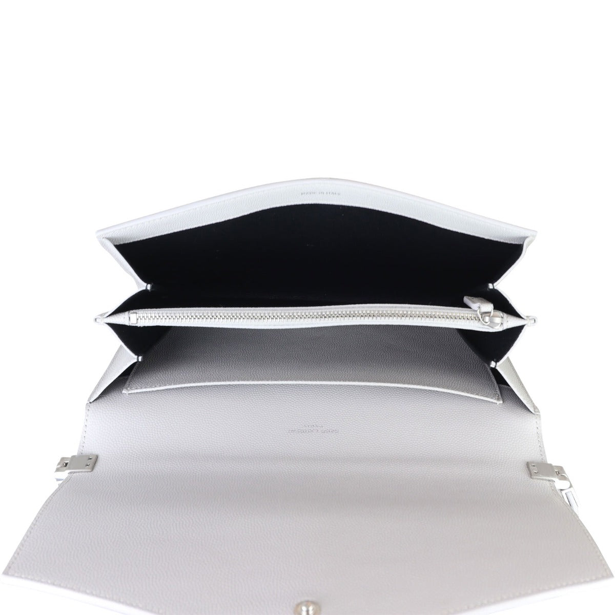 Saint Laurent Envelope Wallet on Strap Interior