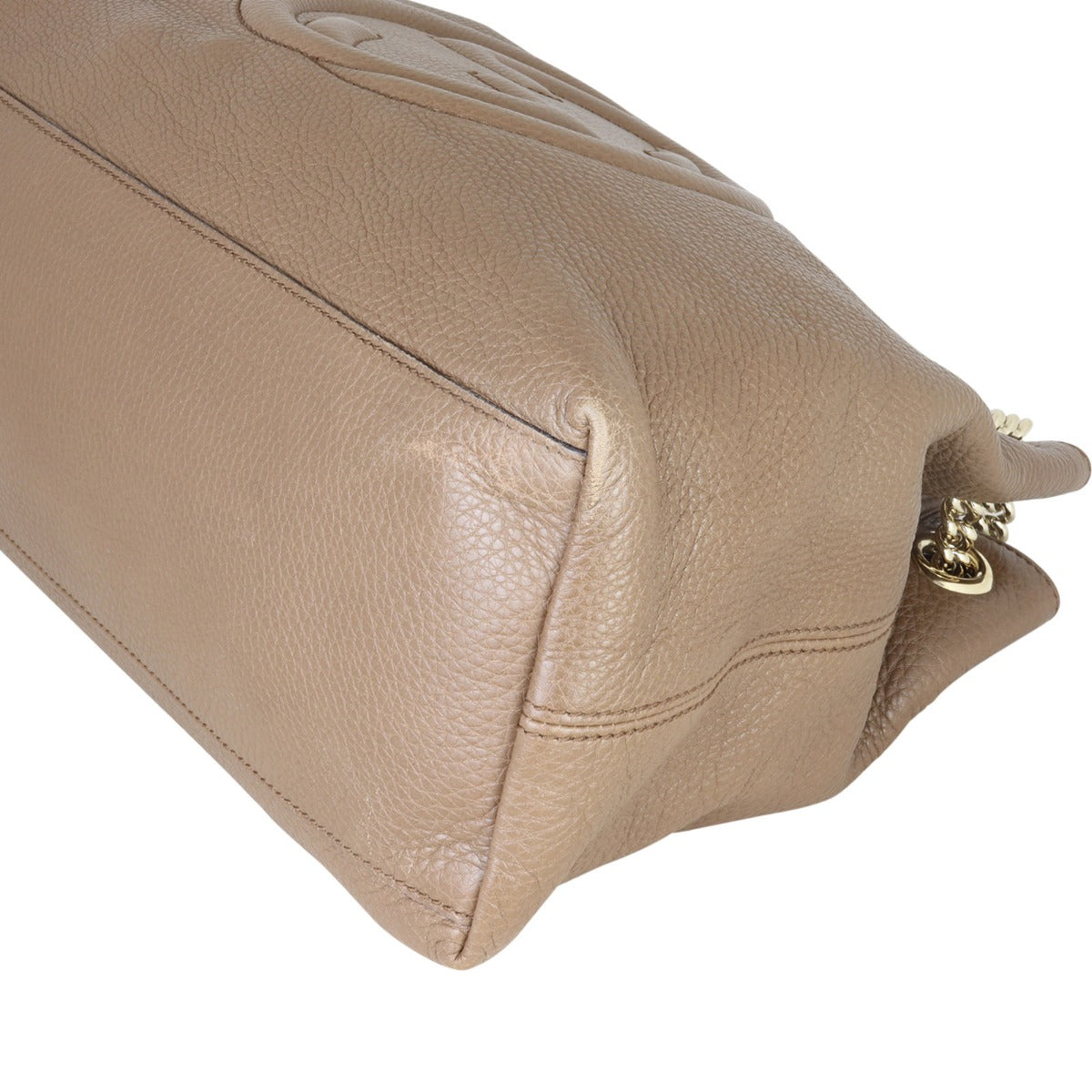 Gucci Soho Chain Shoulder Bag Medium Corner Closeup