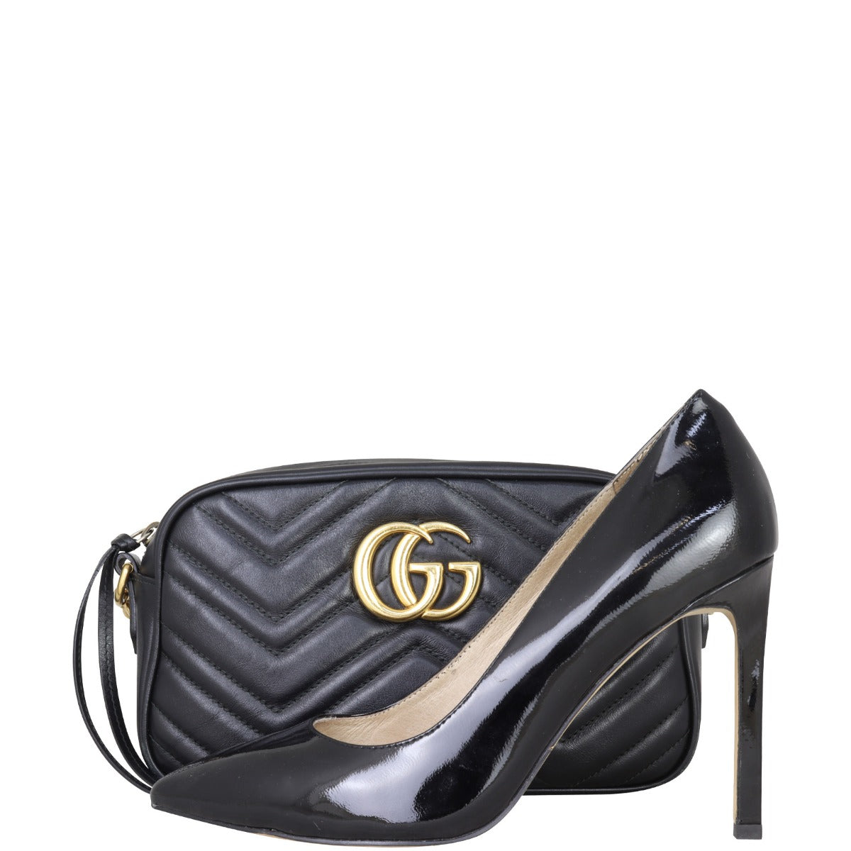 Gucci GG Marmont Small Camera Bag Shoe