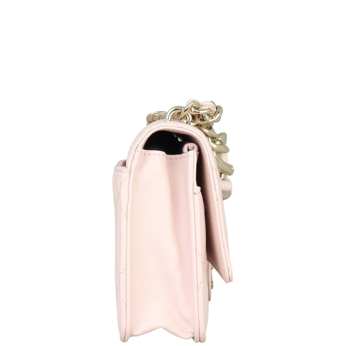 Chanel Plexi Wallet on Chain side