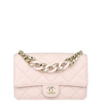 Chanel Plexi Wallet on Chain Front