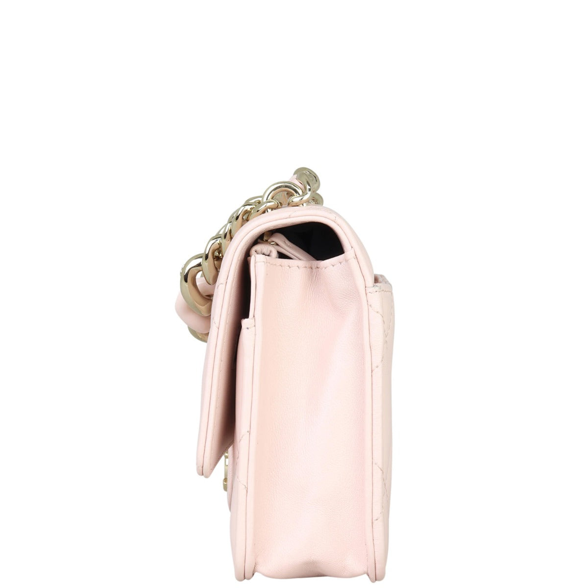 Chanel Plexi Wallet on Chain Side