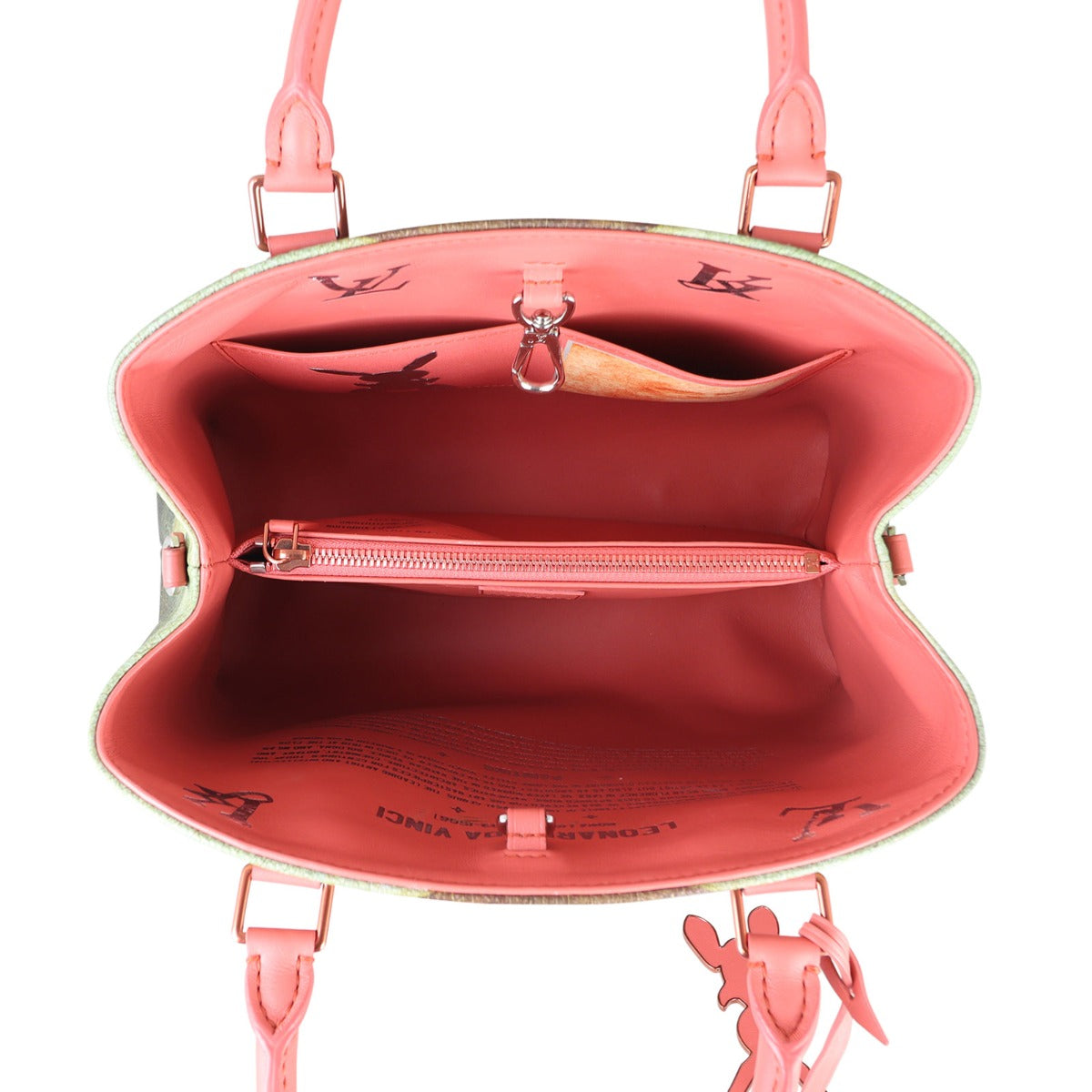 Louis Vuitton Montaigne MM Da Vinci Limited Edition Interior