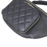 Chanel Business Affinity Waist Bag Corner Closeup