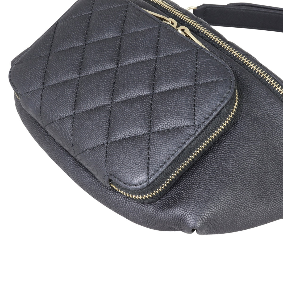 Chanel Business Affinity Waist Bag Corner Closeup