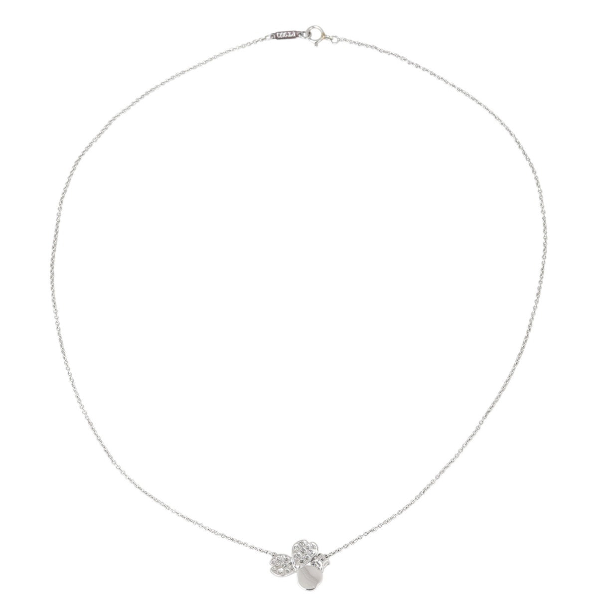Tiffany & Co Paper Flowers Platinum Tanzanite Necklace