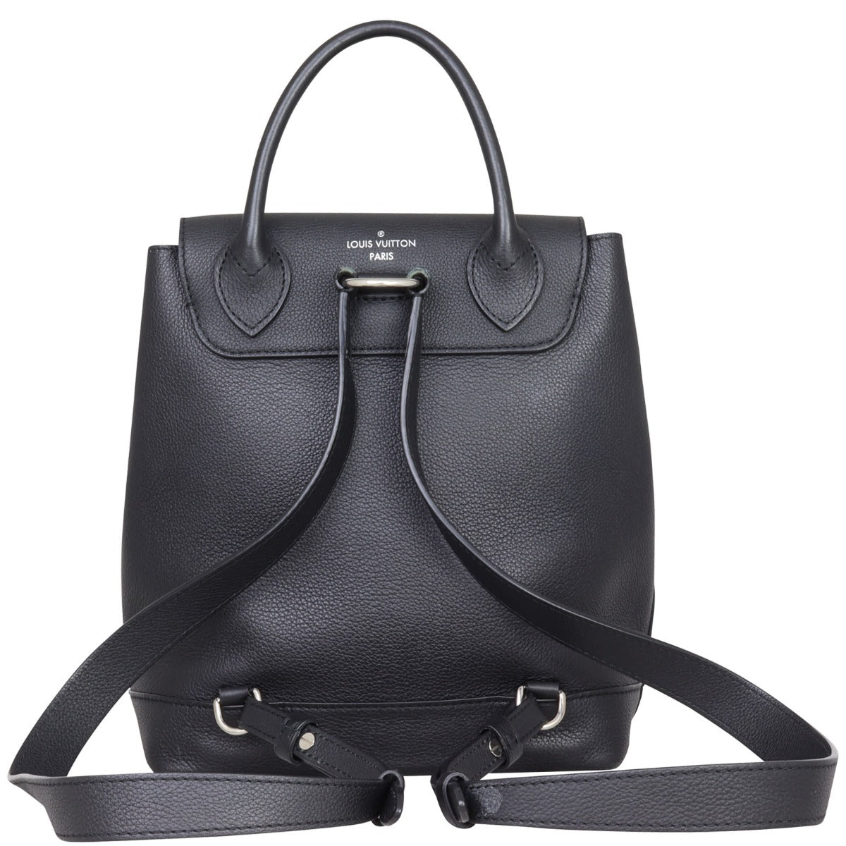 louis vuitton calfskin lockme mini backpack black replica Louis Vuitton Lockme Backpack