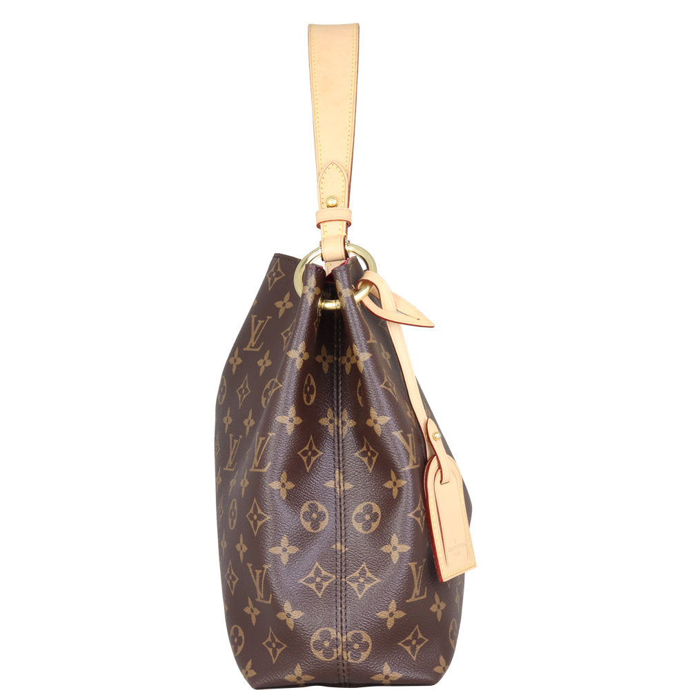 Louis Vuitton Graceful PM Monogram Side