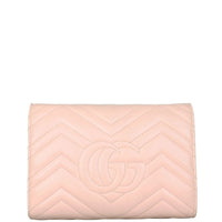 Gucci GG Marmont Matelasse Chain Wallet Back