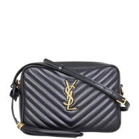 Saint Laurent Lou Camera Bag Front with strap
