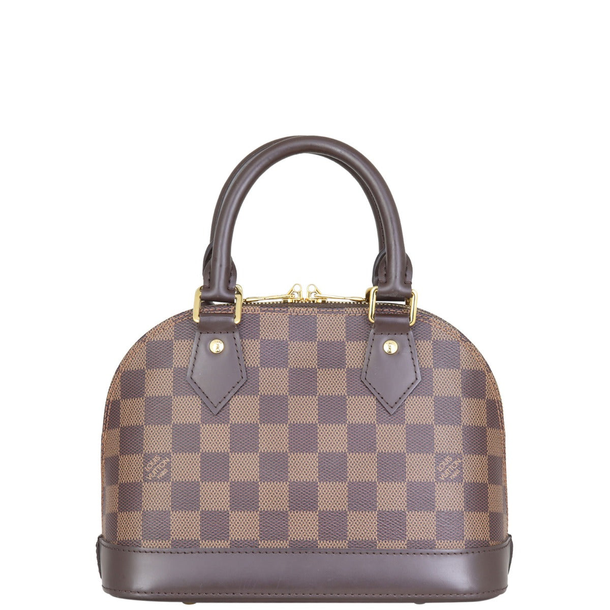 Louis Vuitton Alma BB Damier Ebene Back