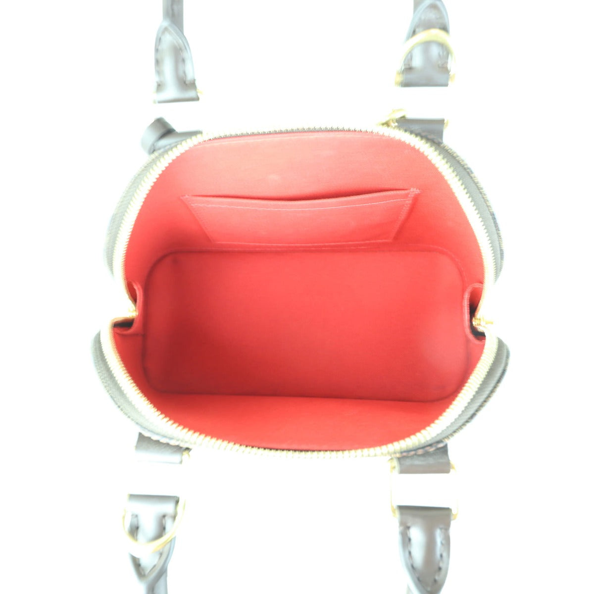 Louis Vuitton Alma BB Damier Ebene Interior