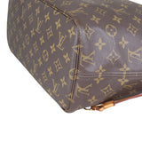 Louis Vuitton Neverfull MM Monogram Corner Closeup