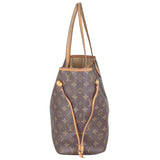 Louis Vuitton Neverfull MM Monogram Side