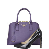 Prada Saffiano Lux Promenade Small Shoe