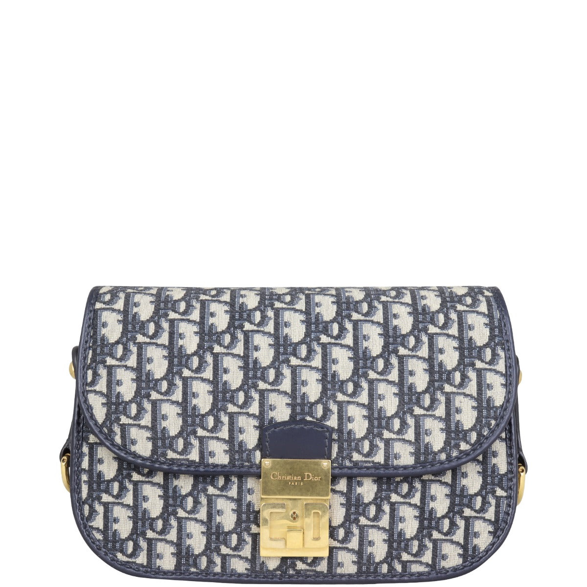 Dior Oblique Flap Bag Front