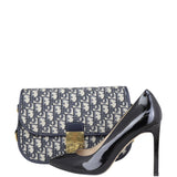 Dior Oblique Flap Bag Shoe